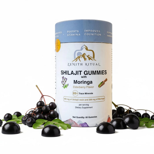 Pure Himalayan Shilajit & Moringa Gummies