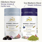Shilajit & Moringa Gummies 2-Pack Bundle – Elderberry & Blueberry – Dietary Supplement